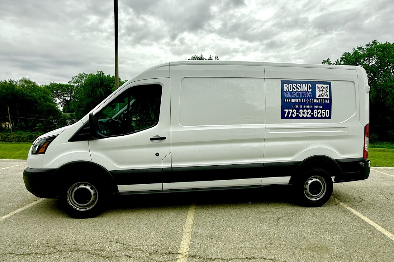 Ross Inc professional electrical service van